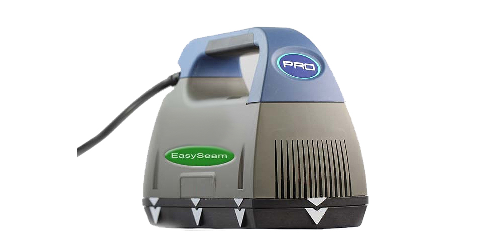 Artificial grass seaming technology—EasySeam machine.