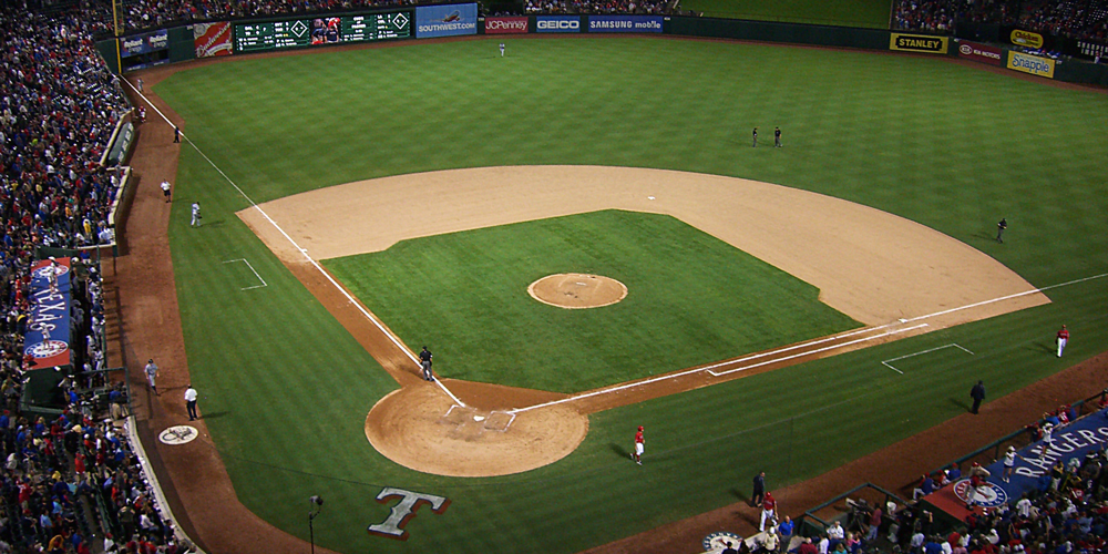 Synthetic turf for stadiums at the Texas Rangers in Dallas